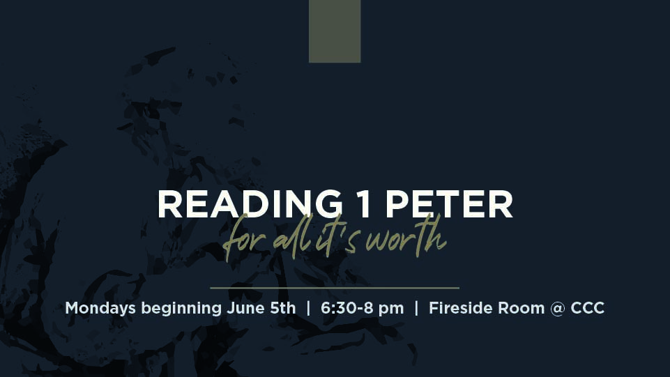 Reading 1 Peter For All It's Worth Event Slide